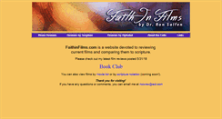 Desktop Screenshot of faithinfilms.com